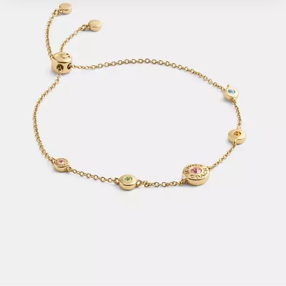 Coach Open Circle Slider Bracelet,nwt ! - Picture 1 of 3